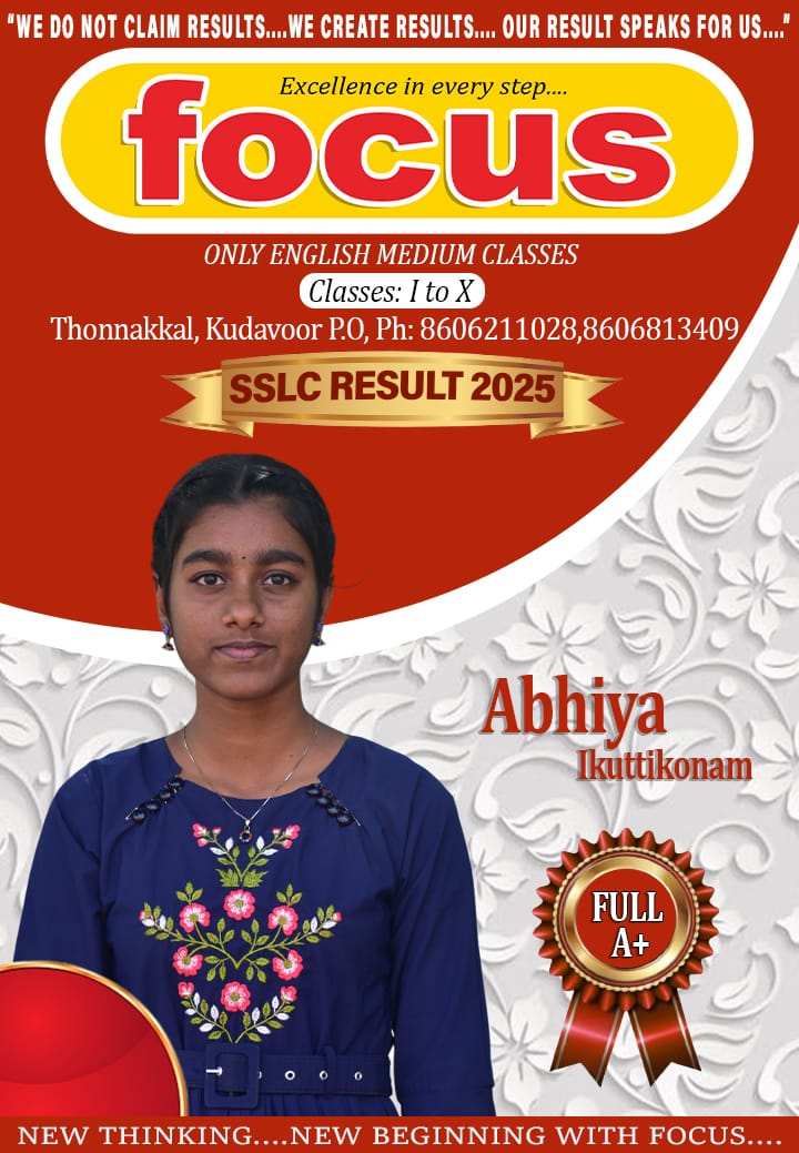 Focus Student Achievement